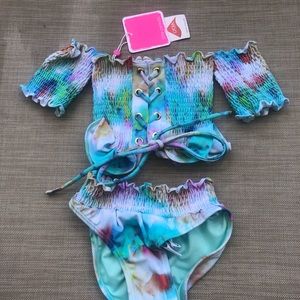 Little peixoto girls bathing suit.  Size 8.  NWT.